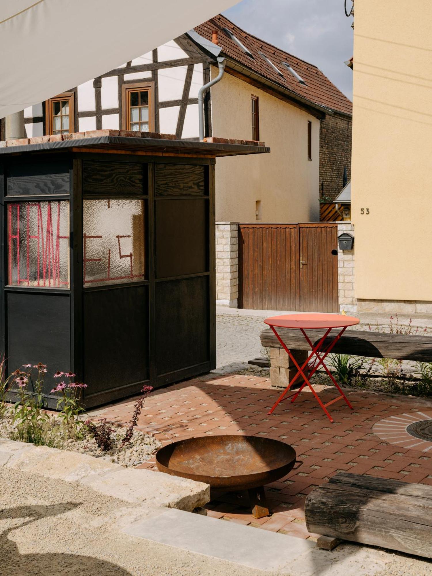 Ferienhaus Jena - Feuer Und Flamme Extérieur photo